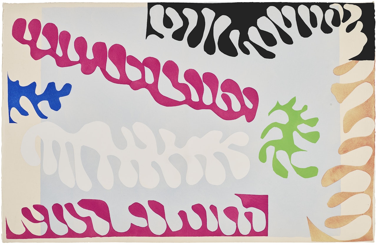Le lagon, from Jazz by Henri Matisse