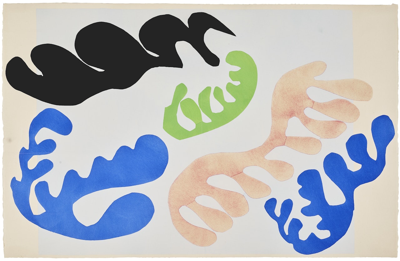 Le lagon, from Jazz by Henri Matisse