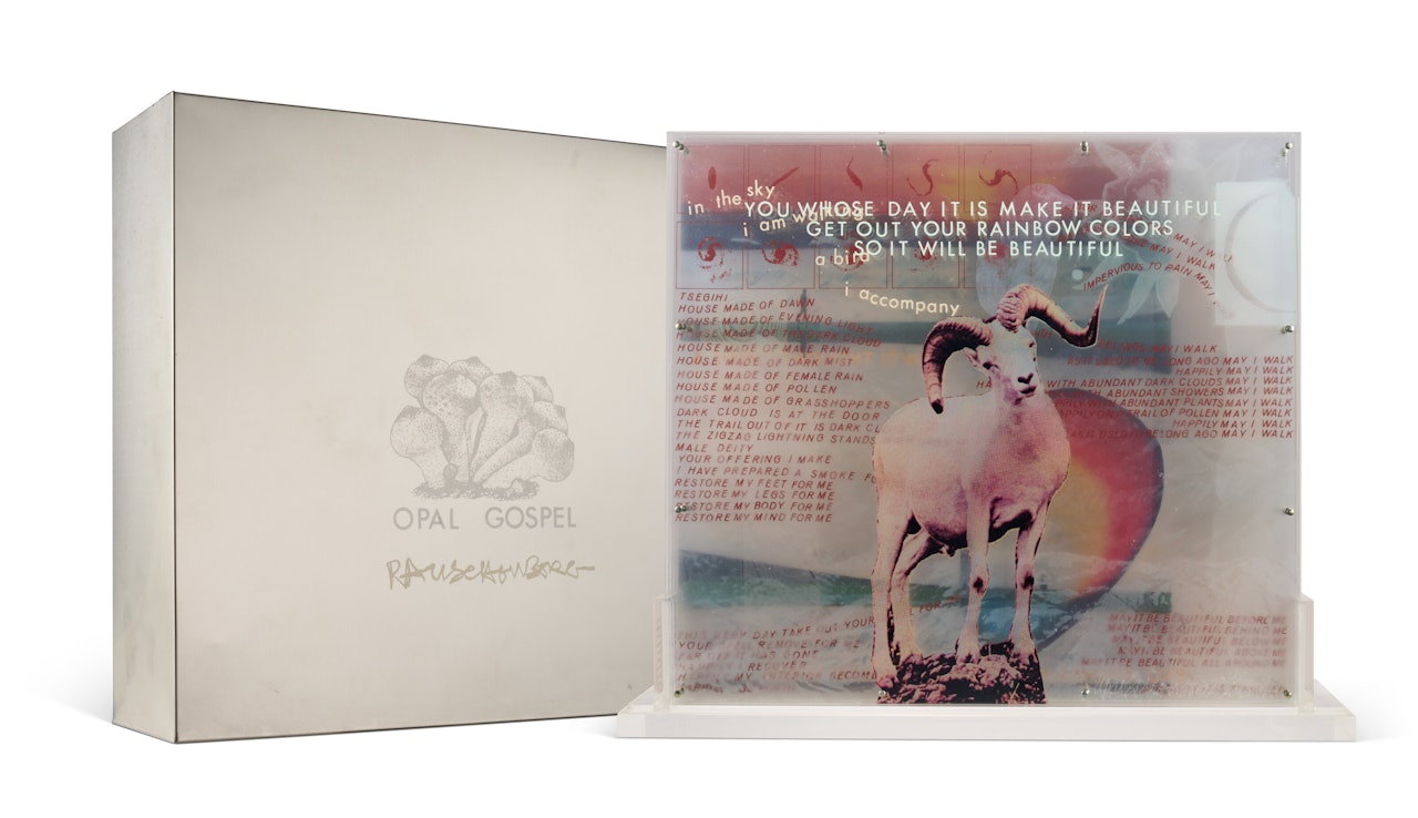 Opal Gospel by Robert Rauschenberg