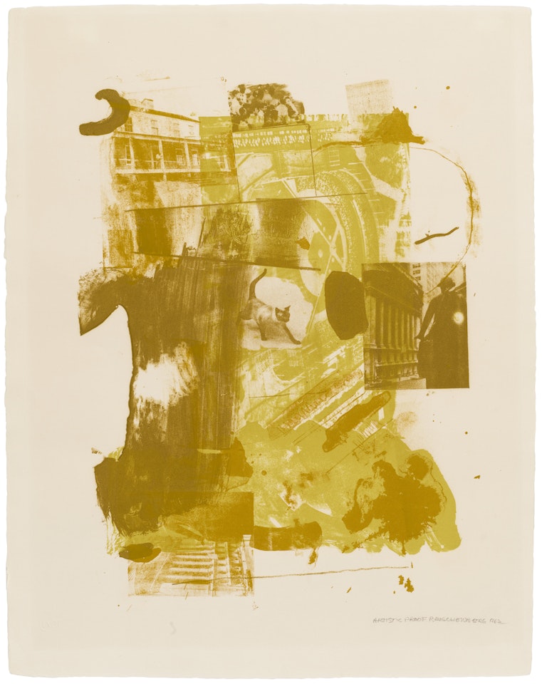 Stunt Man II by Robert Rauschenberg