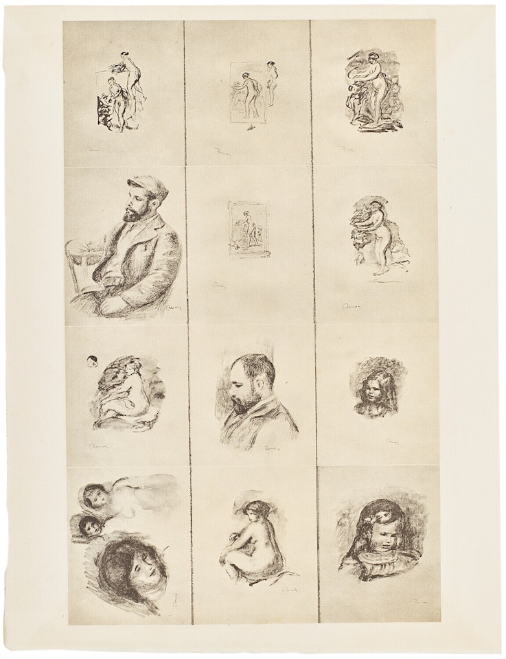 L"Album des Douze lithographies originales de Pierre-Auguste Renoir by Pierre-Auguste Renoir