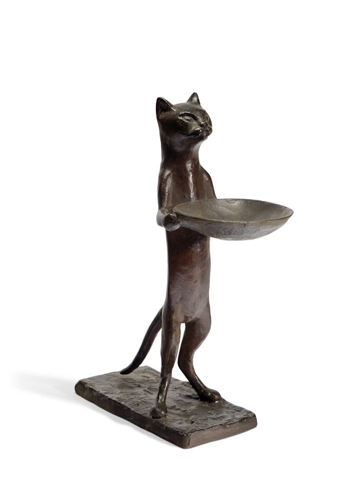 Chat maître d"hôtel, deuxième version by Diego Giacometti