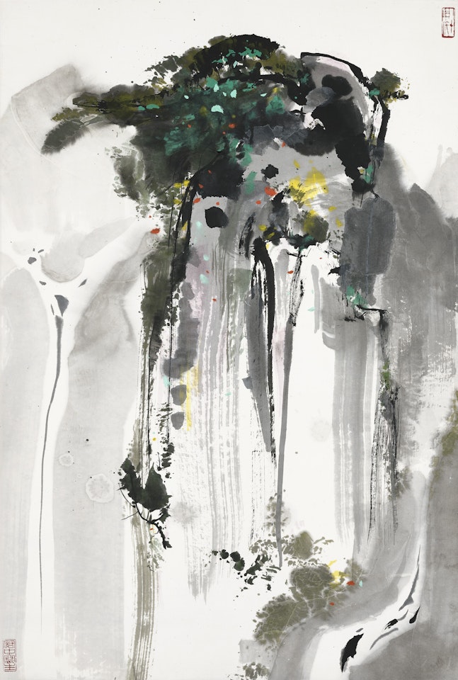 Huangshan - Fairy Points the Way by Wu Guanzhong