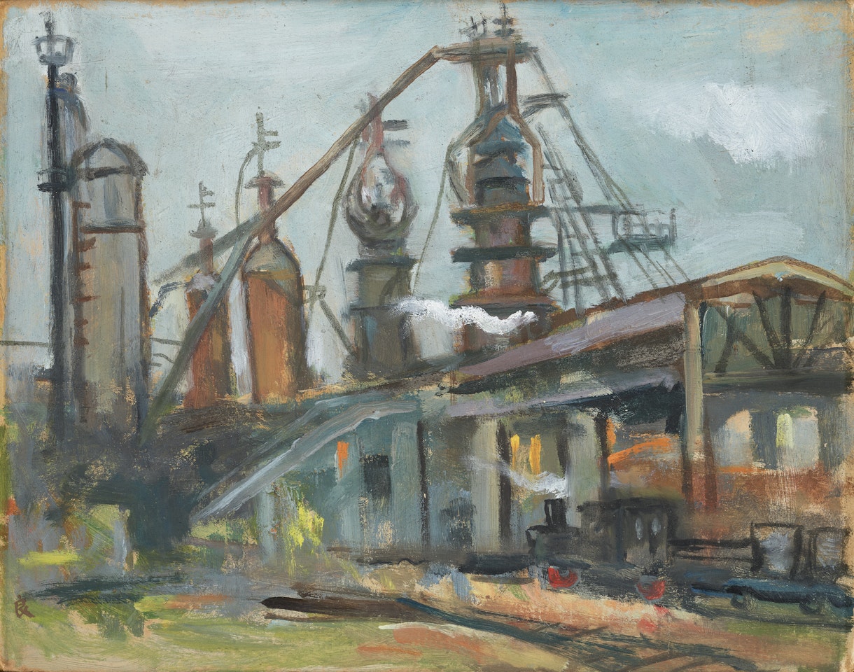 Scenery at the Factory by Guan Liang