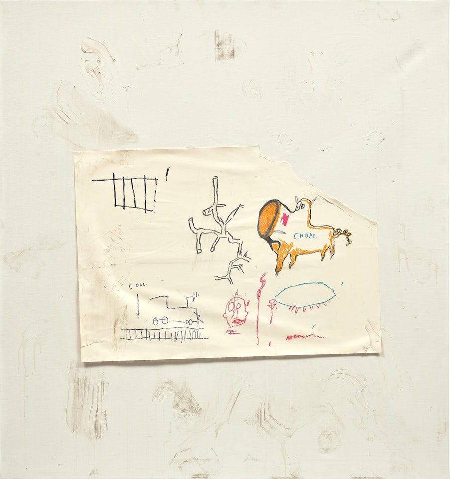 Arteries of the Left Arm by Jean-Michel Basquiat