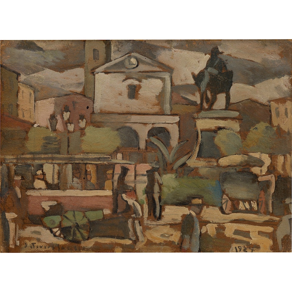 Livorno by Joaquín Torres-García