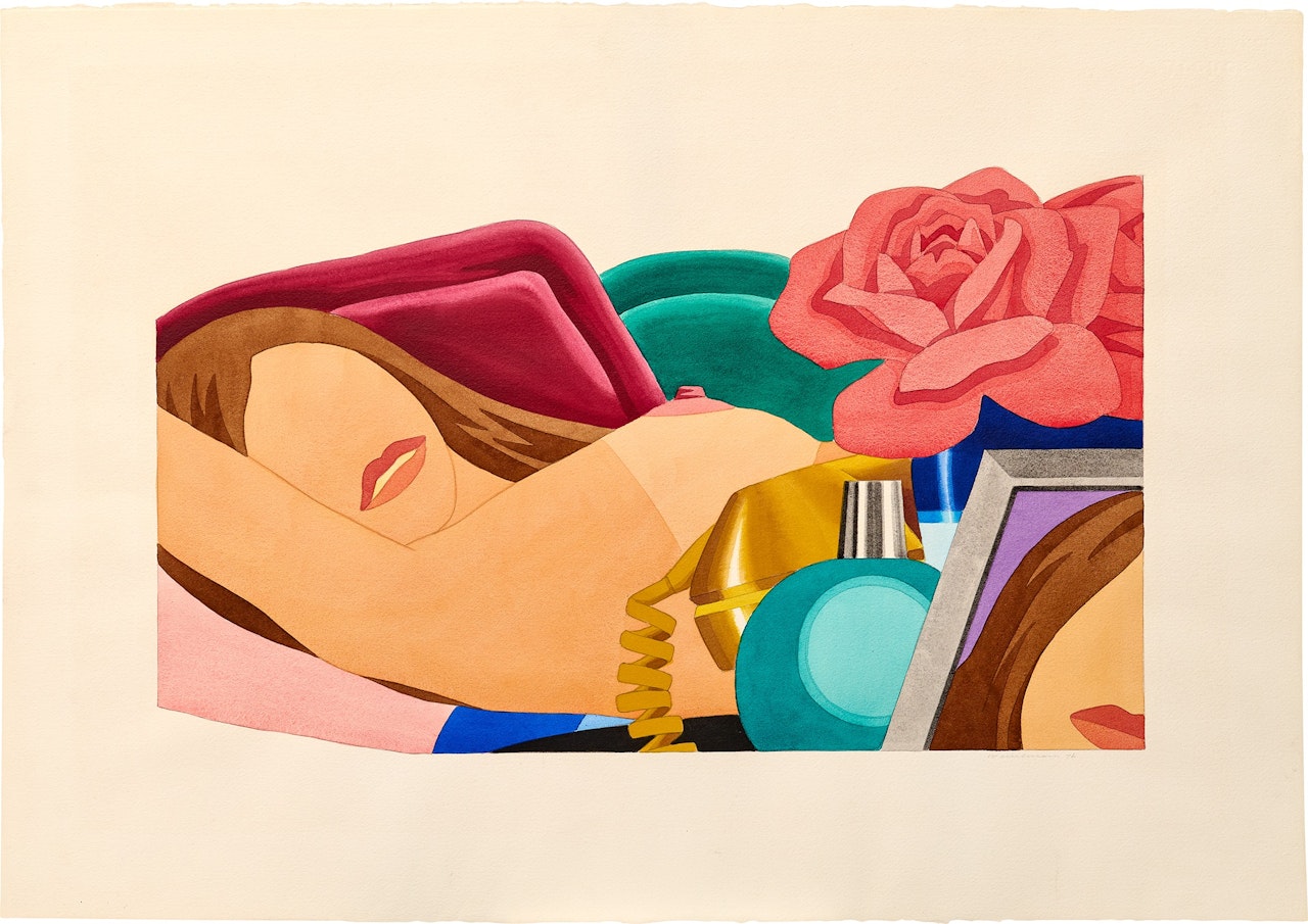Study for Great American Nude by Tom Wesselmann