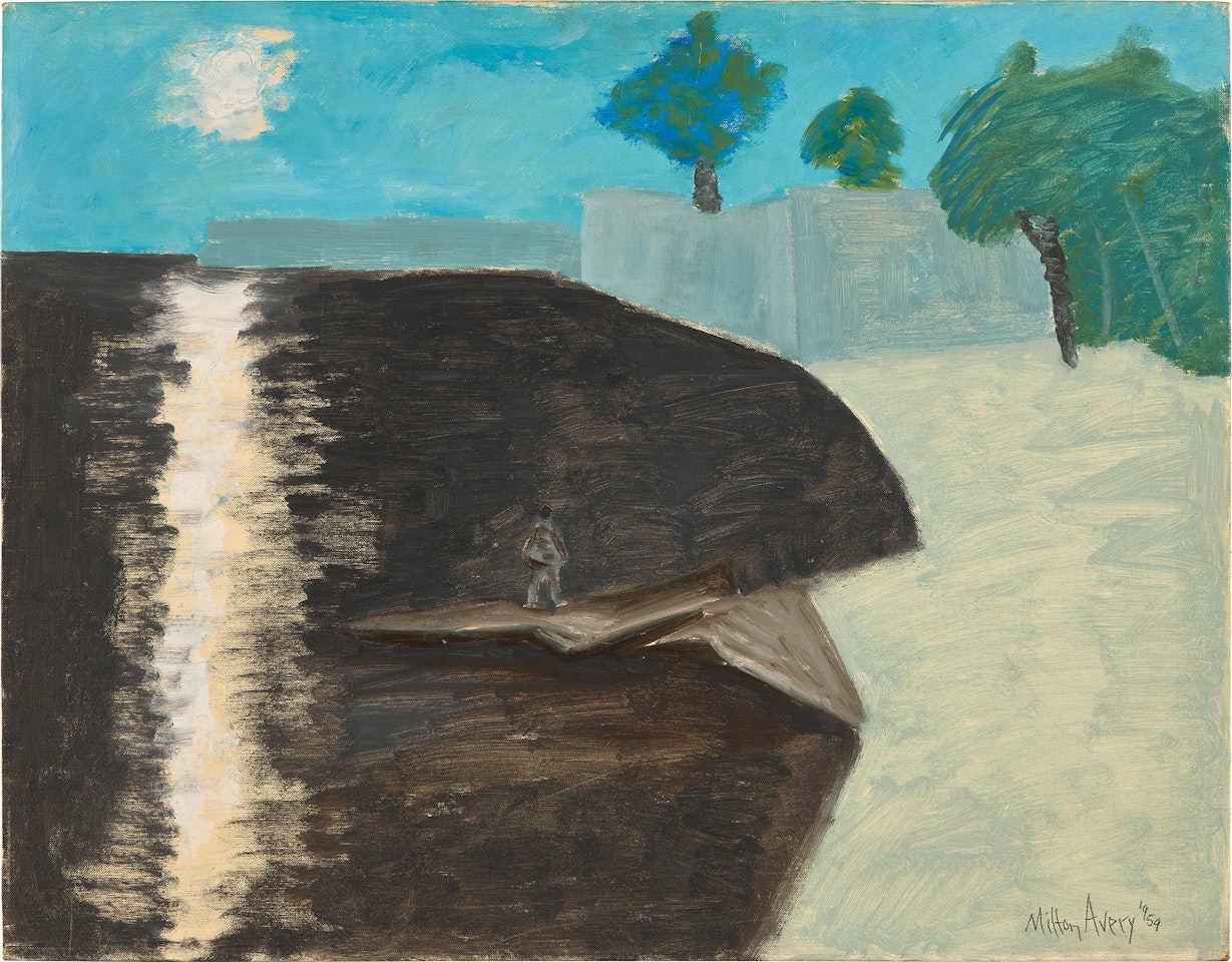 Moon over Miami by Milton Avery