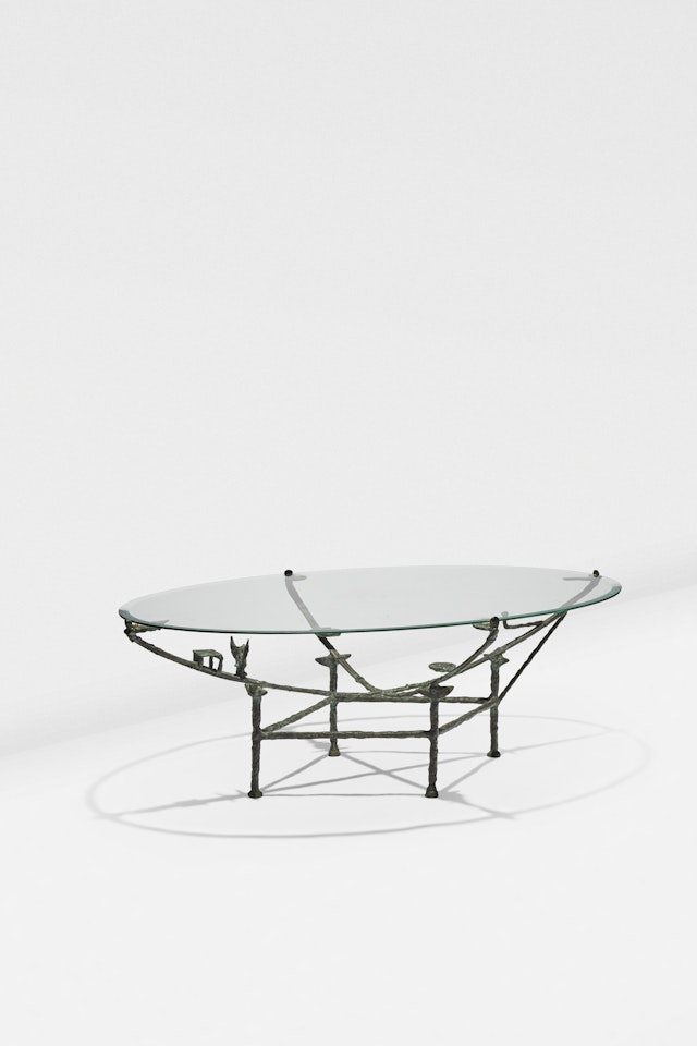Table "Carcasse à la chauve-souris" by Diego Giacometti