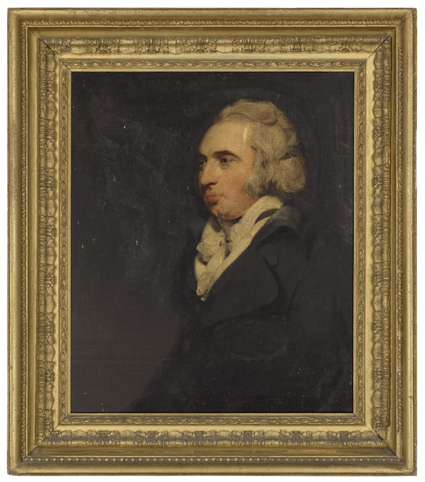 Portrait of Richard Payne Knight (1751-1824), half-length, in a black coat and white stock by Sir Thomas Lawrence