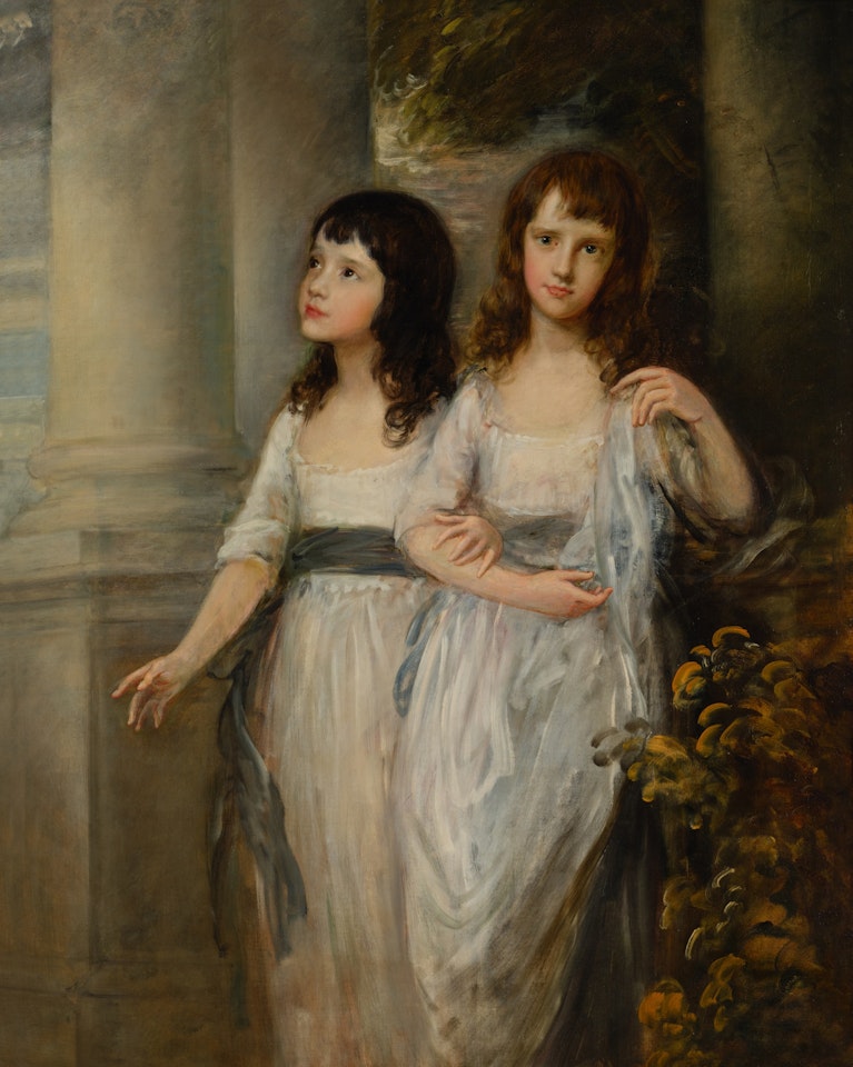 Portrait of Maria Catherine (b. 1779) and Amelia Goddard (1781-1866) by Thomas Gainsborough