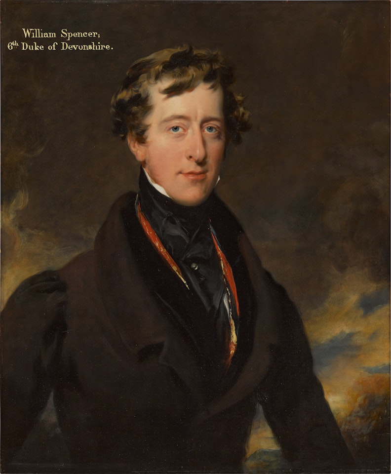 Portrait of William Spencer Cavendish, 6th Duke of Devonshire (1790-1858) by Sir Thomas Lawrence