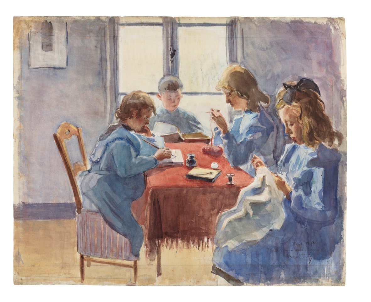 Frères et soeurs du peintre by Raoul Dufy
