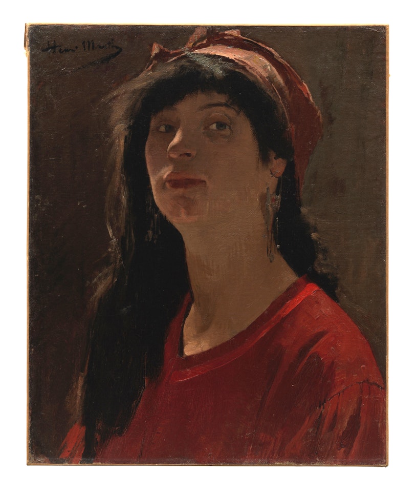 La gitane by Henri Jean Guillaume Martin