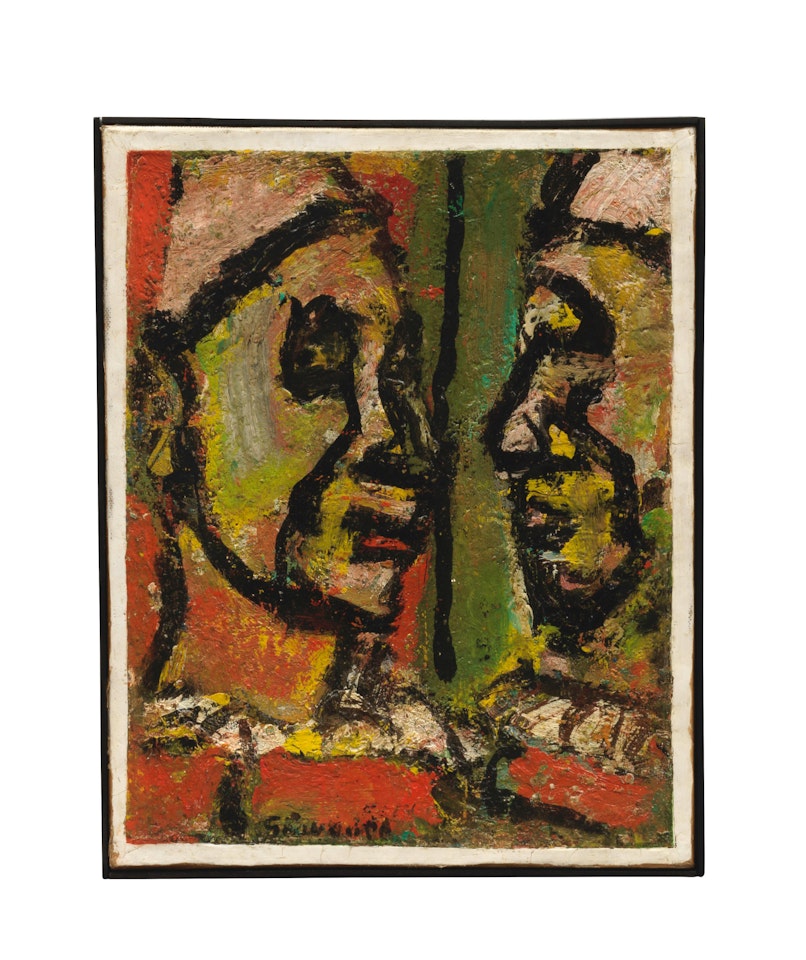 Face à face by Georges Rouault