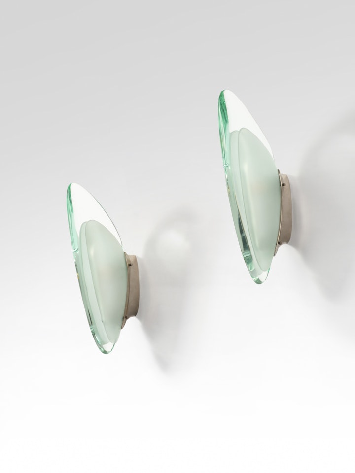 Pair of wall lights, model 1552 by Max Ingrand