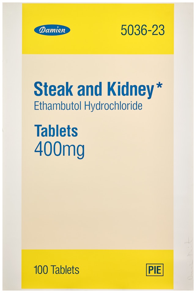 Steak and Kidney by Damien Hirst