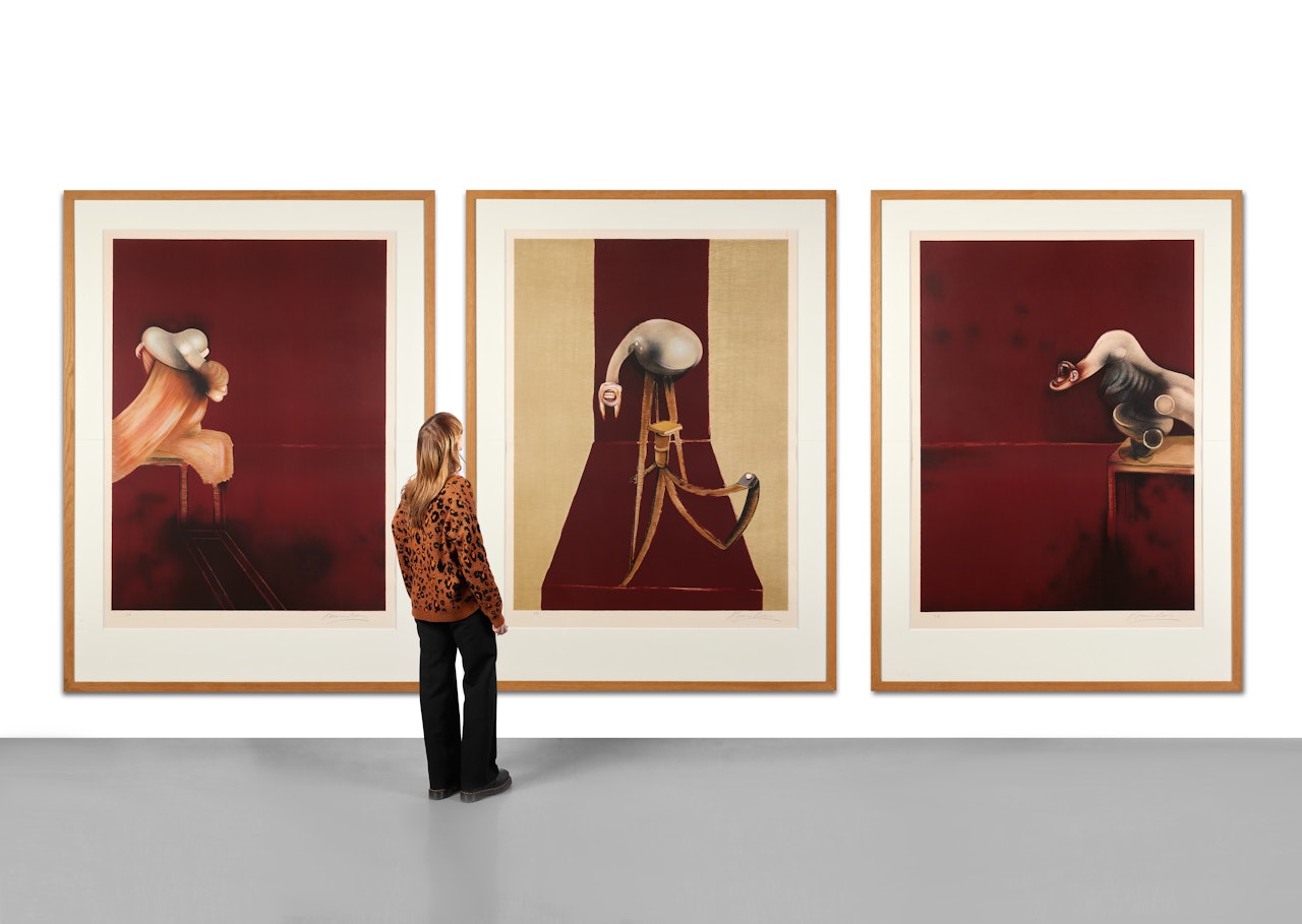 Deuxième version du Triptyque by Francis Bacon