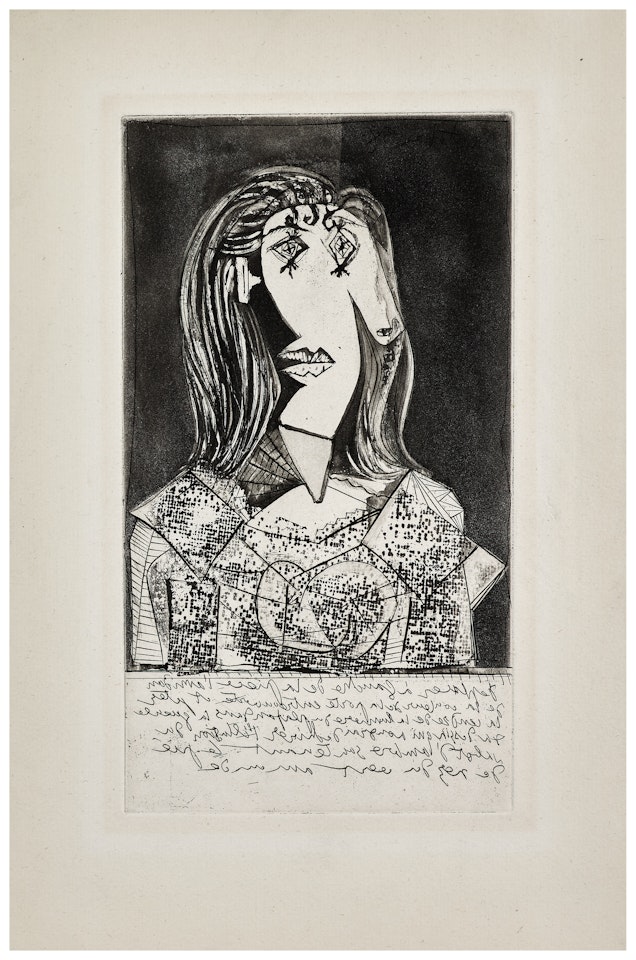 Anthologie de l"Humour Noir; Bloch 308 by Pablo Picasso