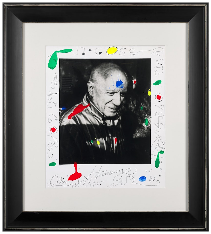 Hommage à Picasso by Joan Miró