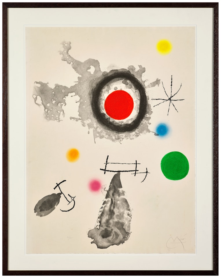 Astre et fumée (Star and Smoke) by Joan Miró