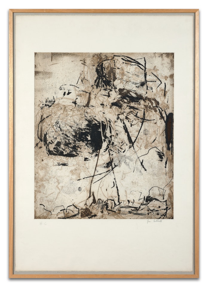 Sunflower VI by Joan Mitchell