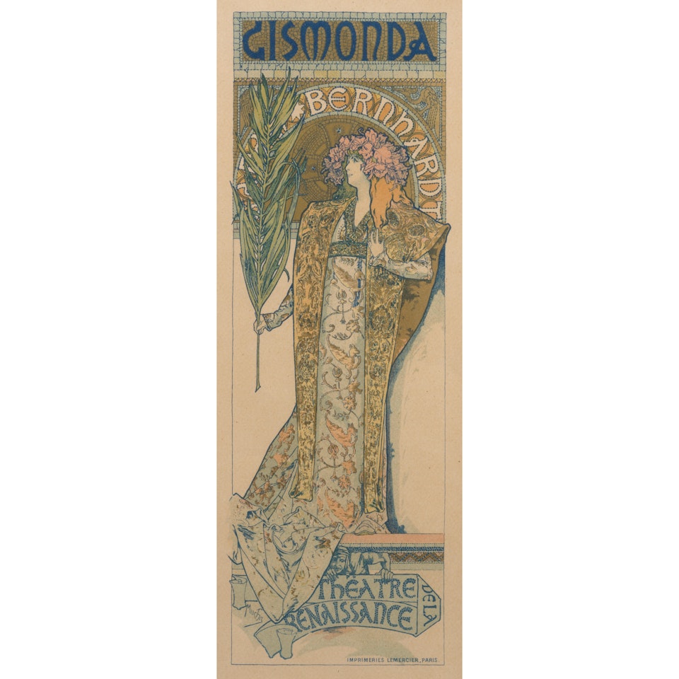 Gismonda, from Les Maîtres de L"Affiche by Alphonse Mucha