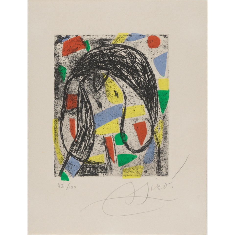 La Révolte des Caractères (Dupin 1171; Cramer bk. 254) by Joan Miró
