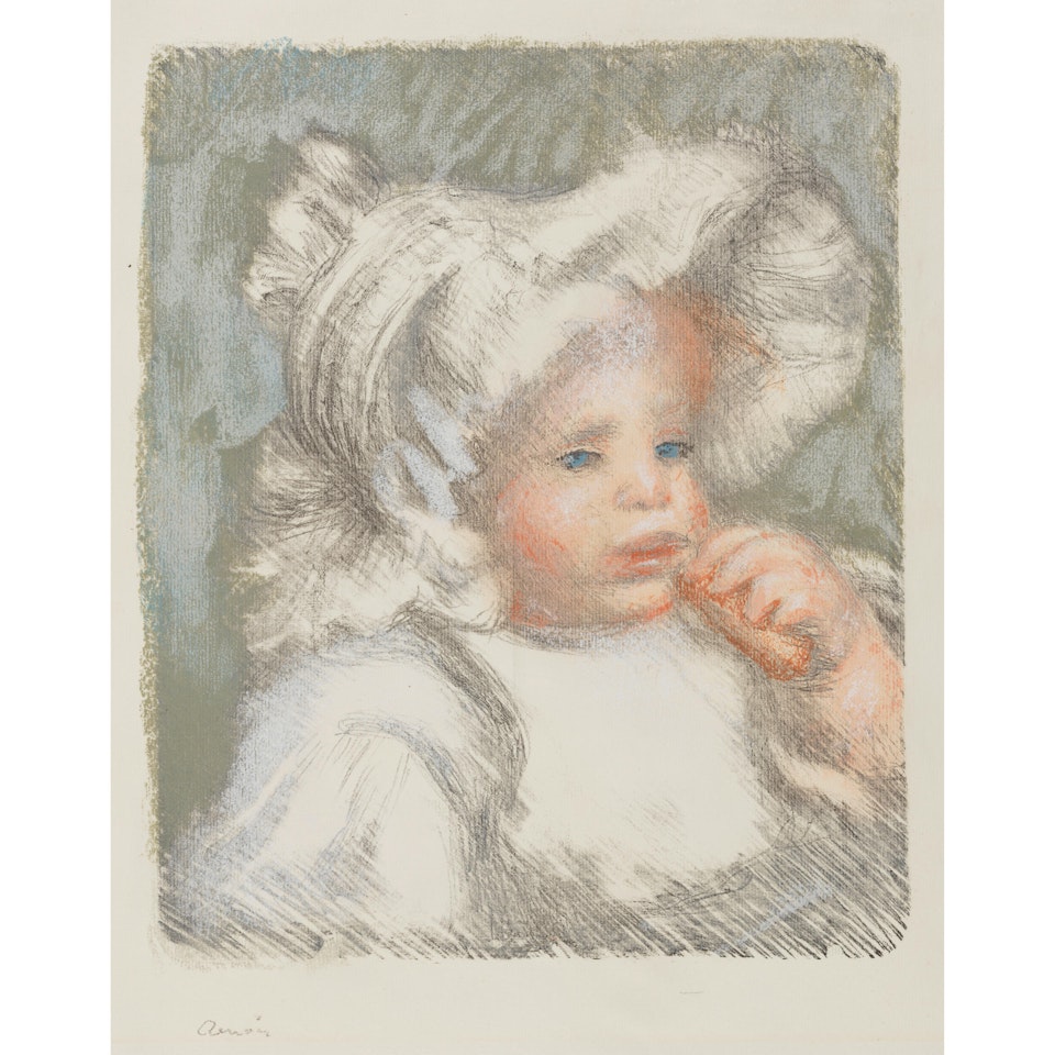 L"enfant au biscuit (Jean Renoir) (Delteil/Stella 31) by Pierre-Auguste Renoir