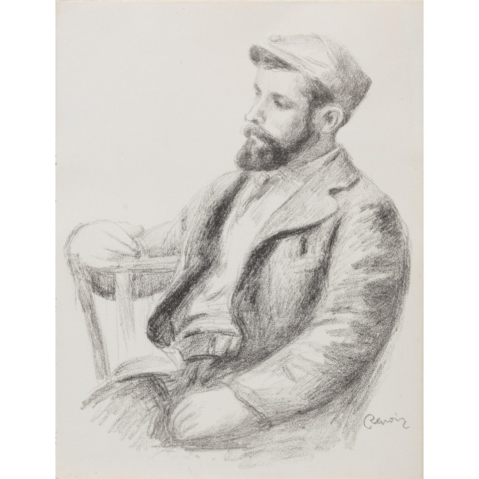 Louis Valtat (Delteil/Stella 38) by Pierre-Auguste Renoir