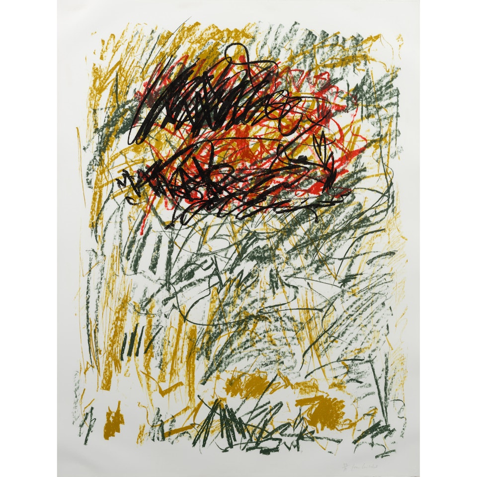 Flowers III, from Bedford Series (Tyler 371) by Joan Mitchell