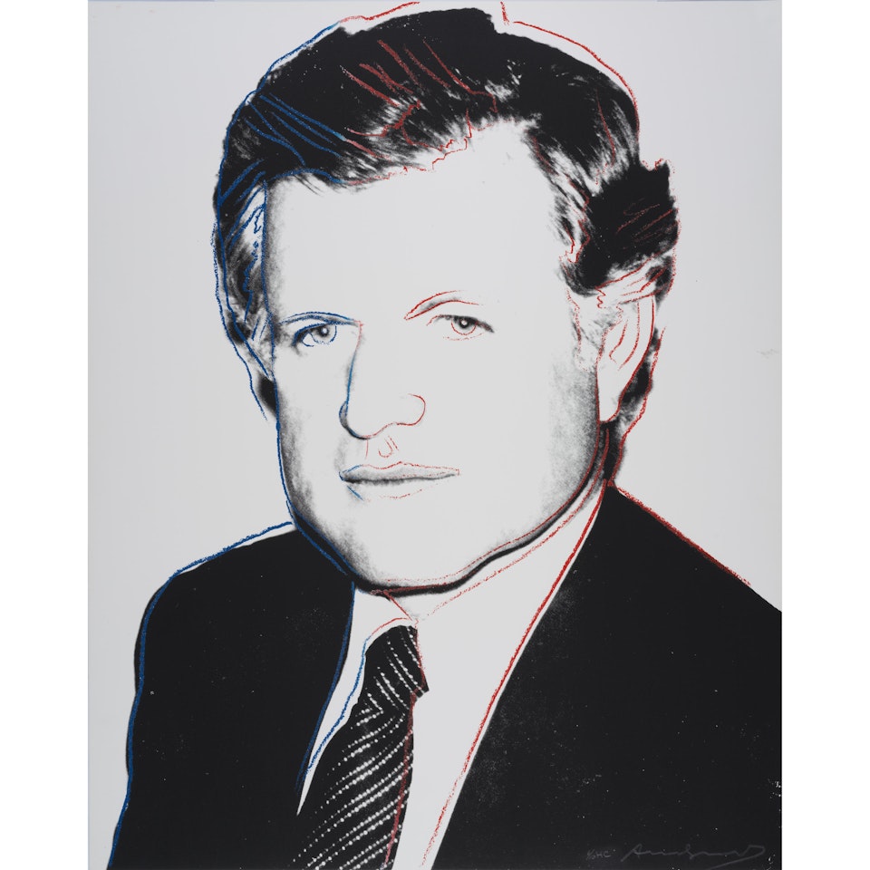 Edward Kennedy (Feldman & Schellmann II.240) by Andy Warhol