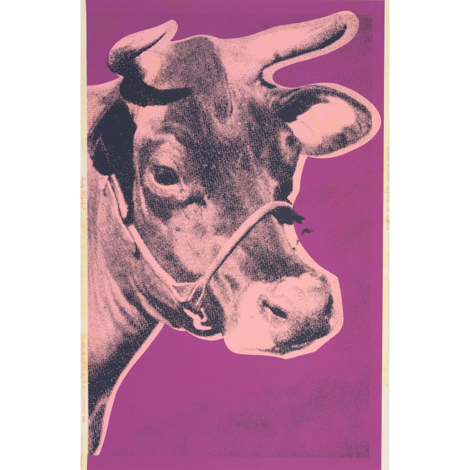 Cow (Feldman & Schellmann II.12A) by Andy Warhol