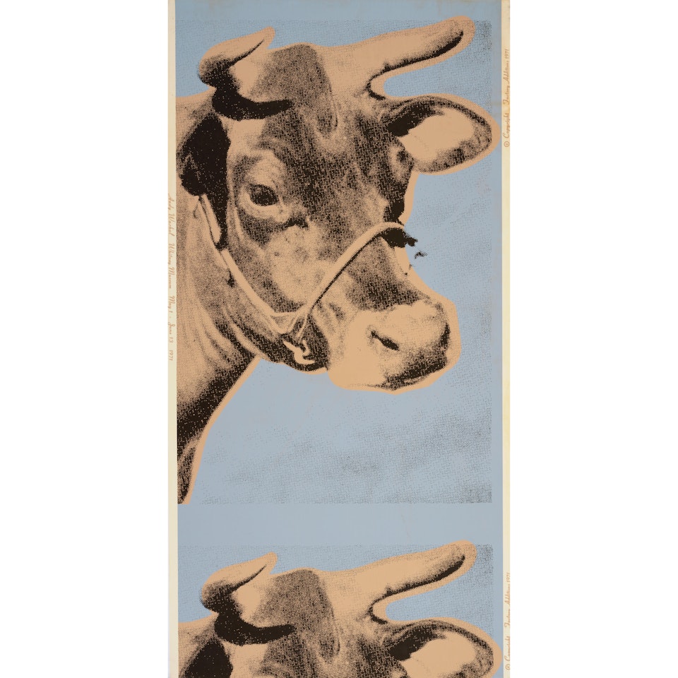 Cow (Feldman & Schellmann II.11A) by Andy Warhol