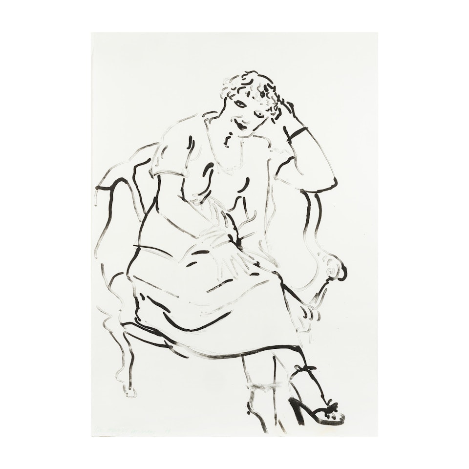 Celia Weary by David Hockney