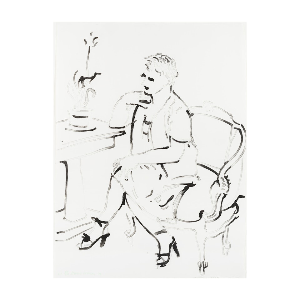 Celia Elegant by David Hockney