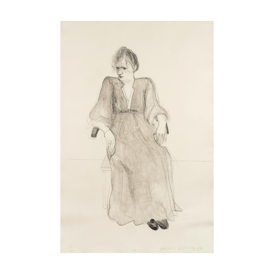 Celia by David Hockney