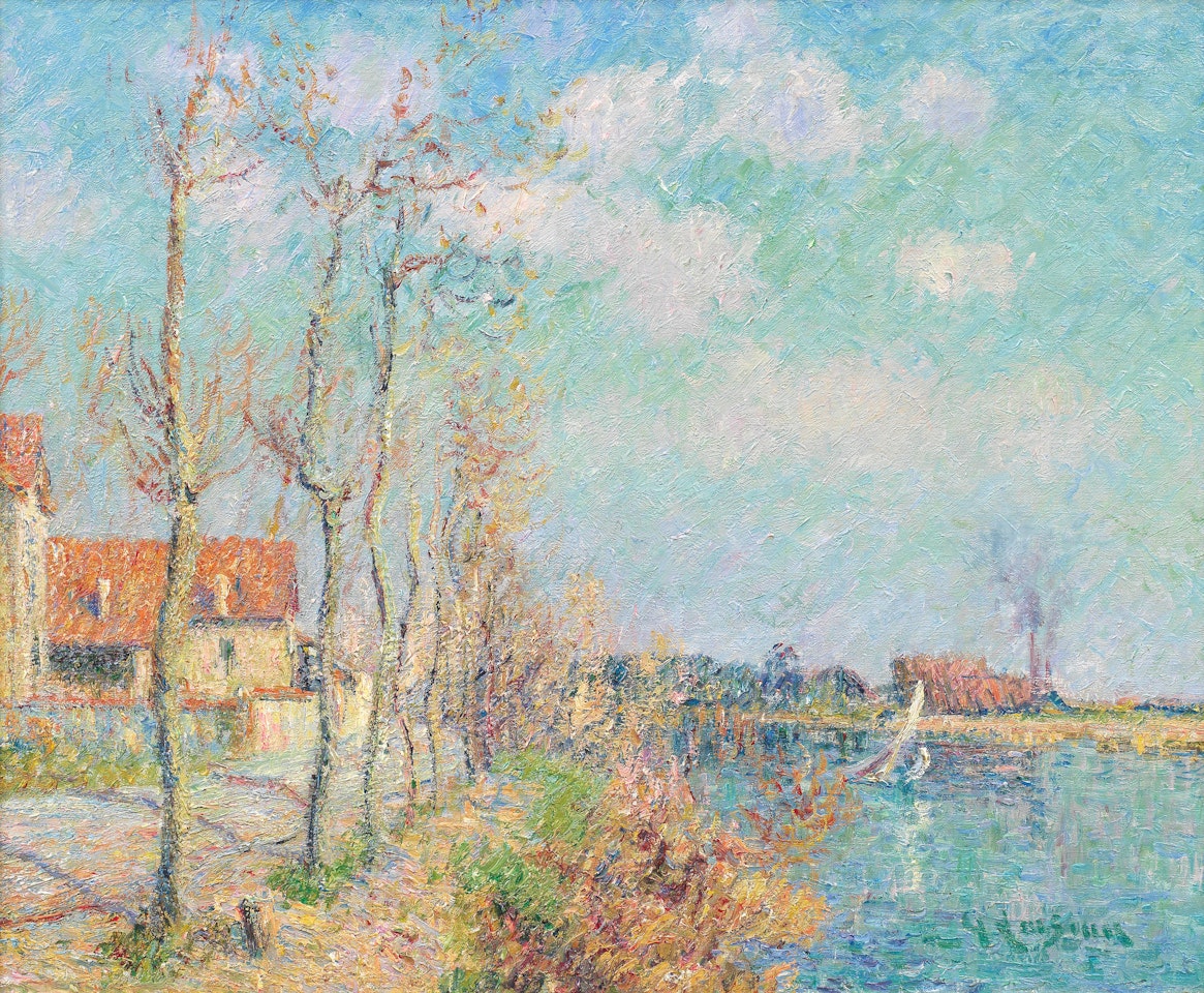 Bords de l"Oise by Gustave Loiseau