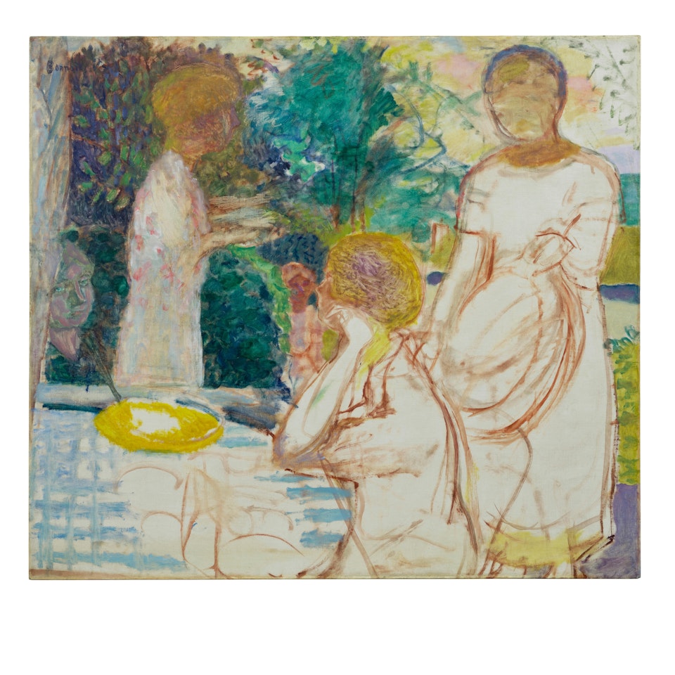 Jeunes femmes au jardin by Pierre Bonnard