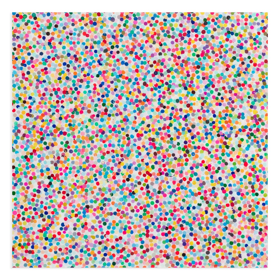 Beverley Hills (H5-2), from Colour Space by Damien Hirst