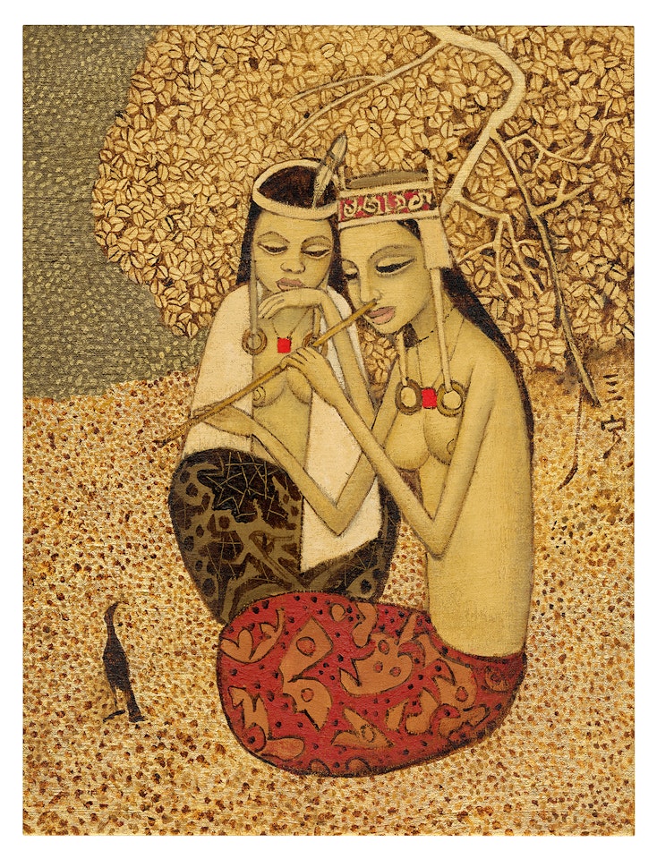 Sisters (Sarawak) by Cheong Soo Pieng