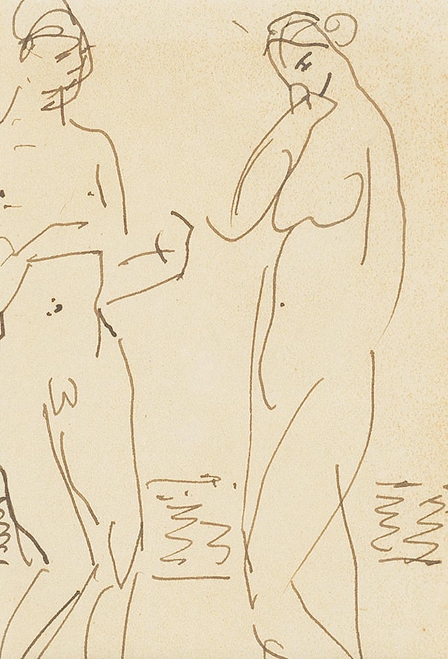 Two Nudes by Duncan Grant