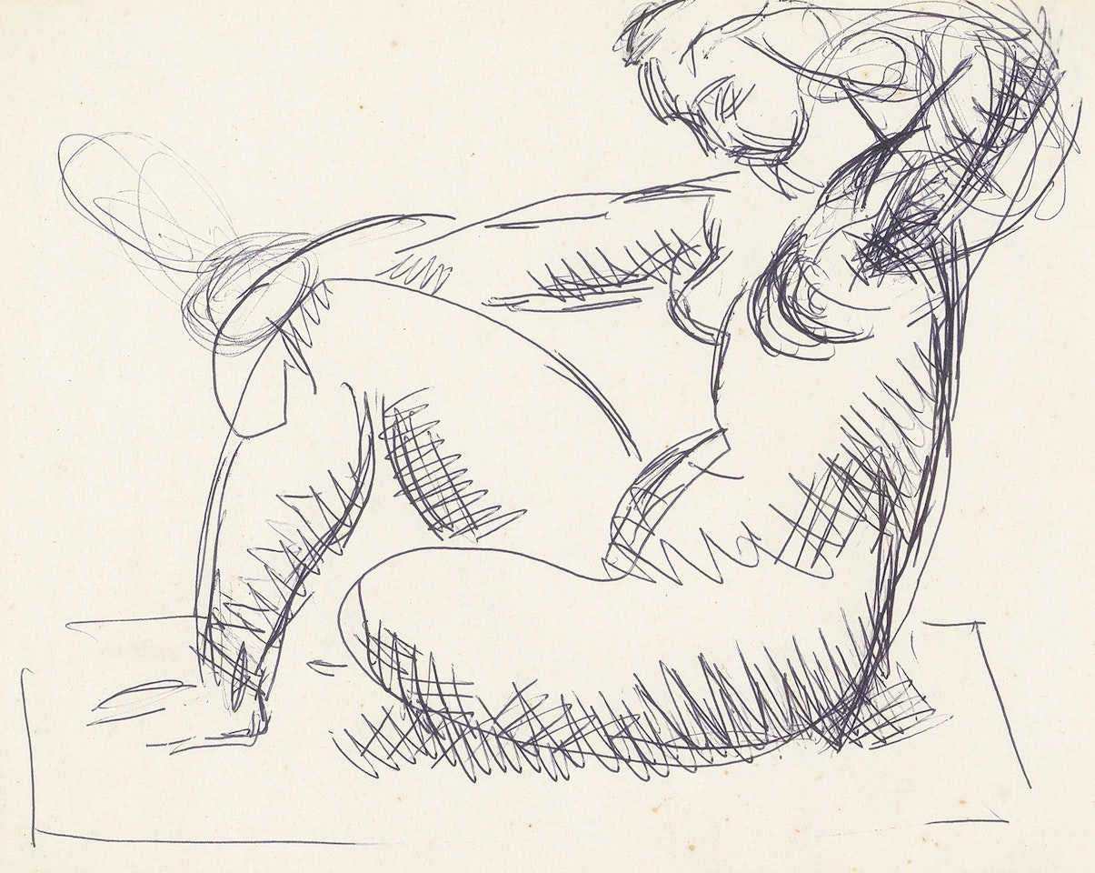 Seated Nude by Duncan Grant