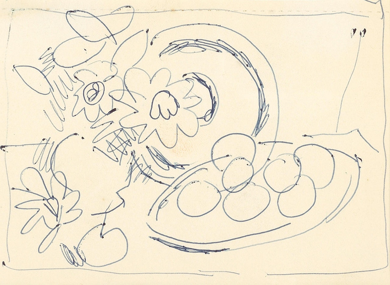 Still Life with Fruit by Duncan Grant