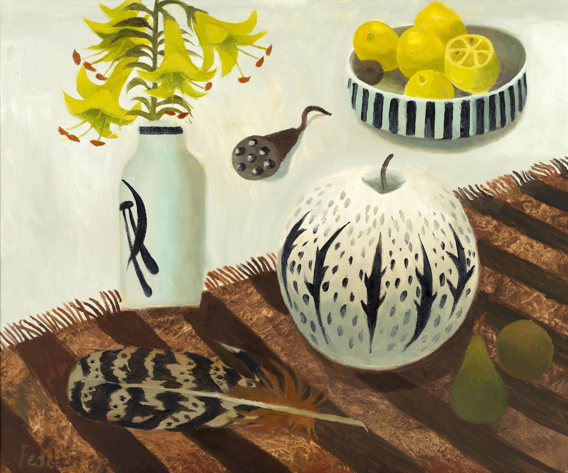 Striped Melon by Mary Fedden