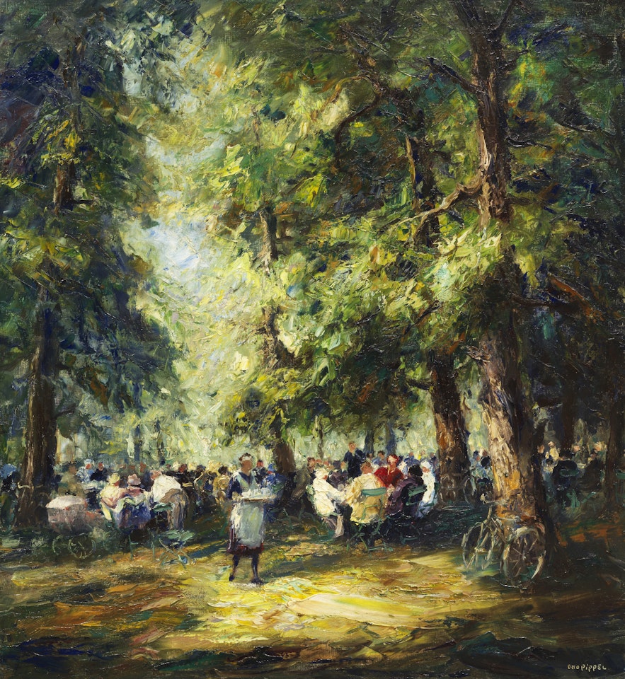 Münchner Wirtsgarten by Otto Pippel