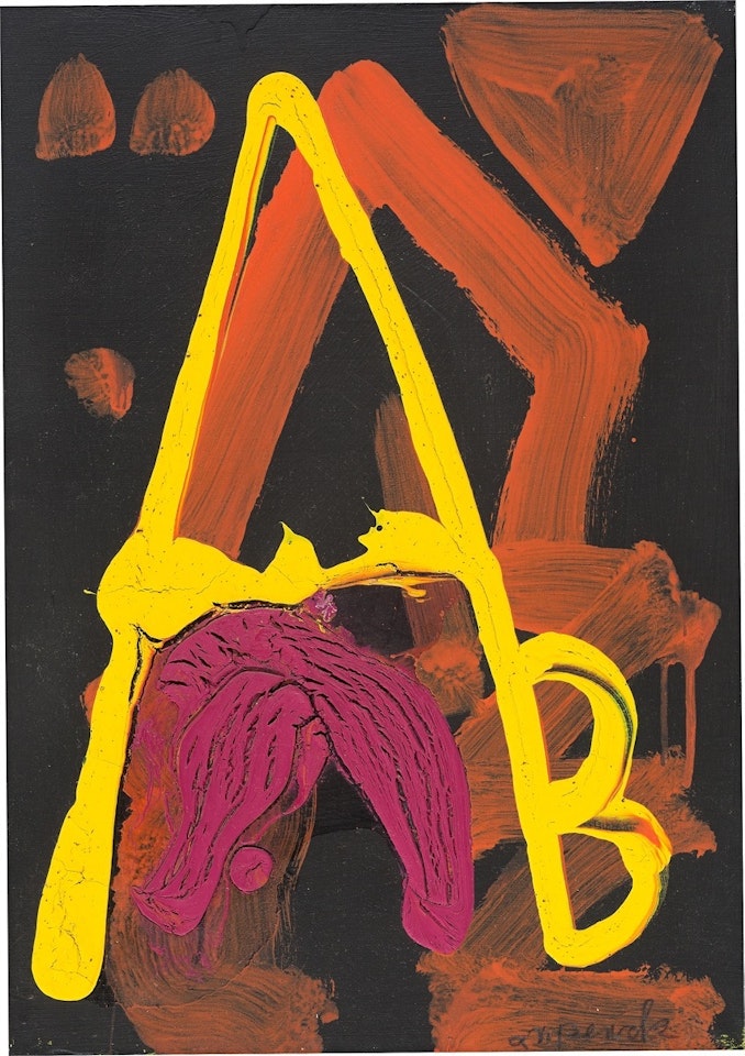 ”AB 1” by A.R. Penck