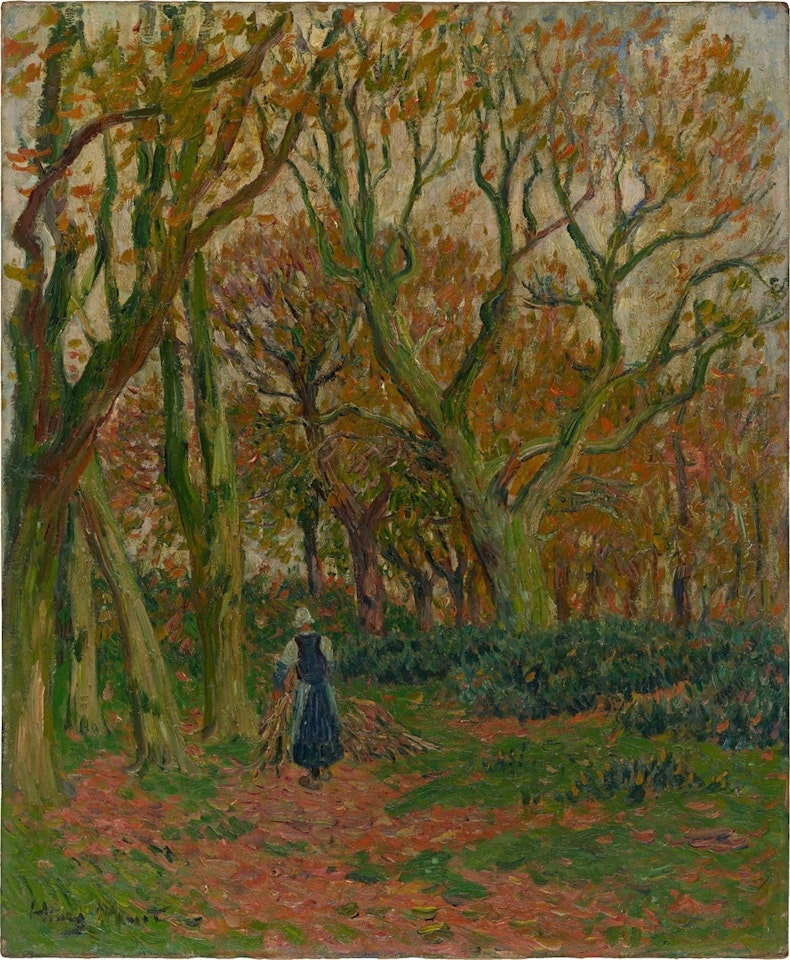 ”Les châtaigniers” by Henry Moret