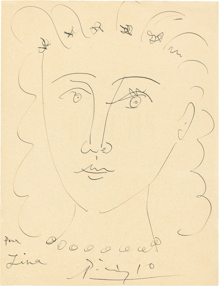 ”Pour Zina” by Pablo Picasso