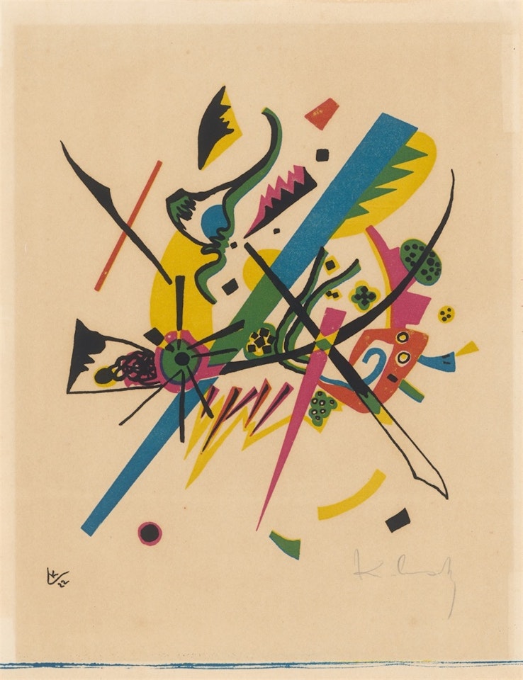 ”Kleine Welten I” by Wassily Kandinsky